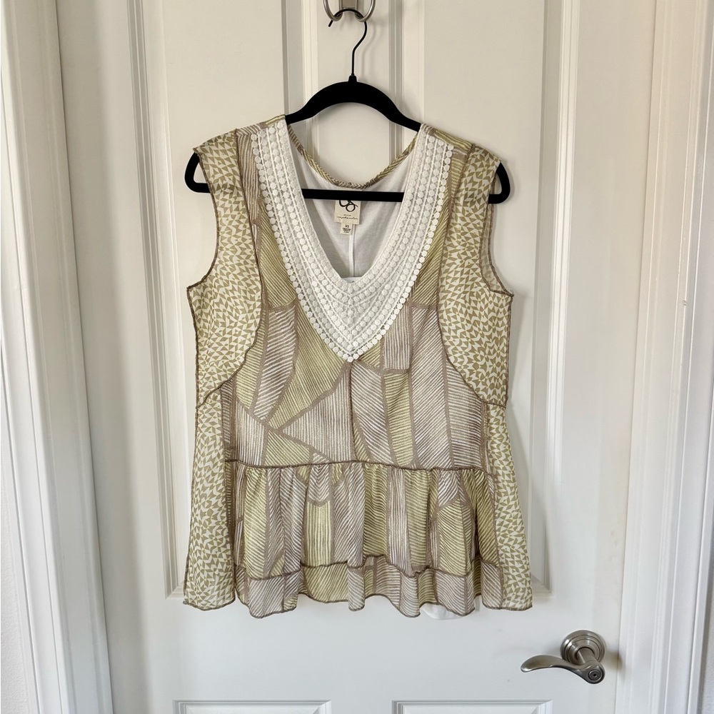 NWT Anthropologie Sleeveless Blouse